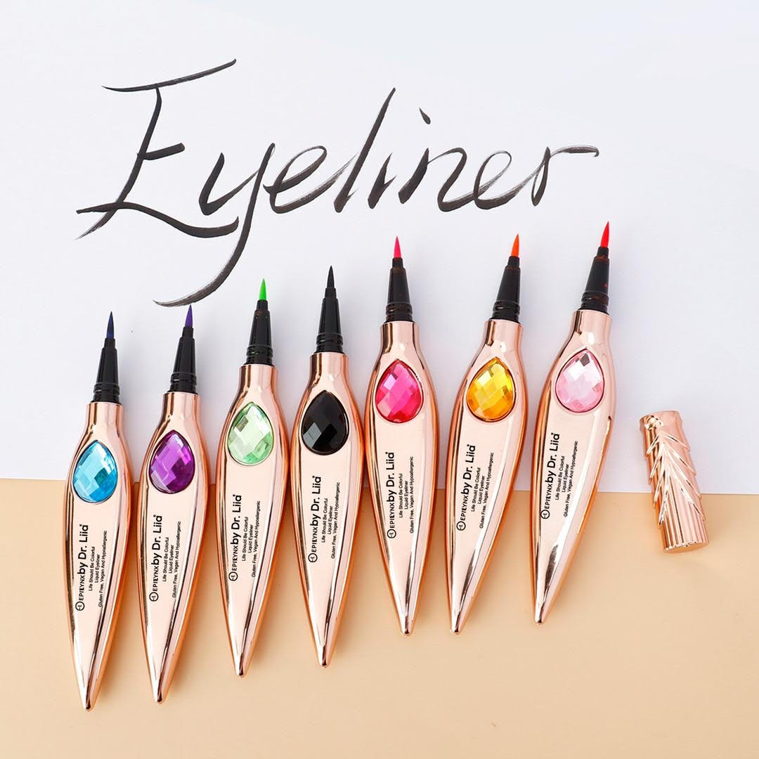 Long-Lasting Vegan Liquid Eyeliner - Waterproof & Smudge-Proof