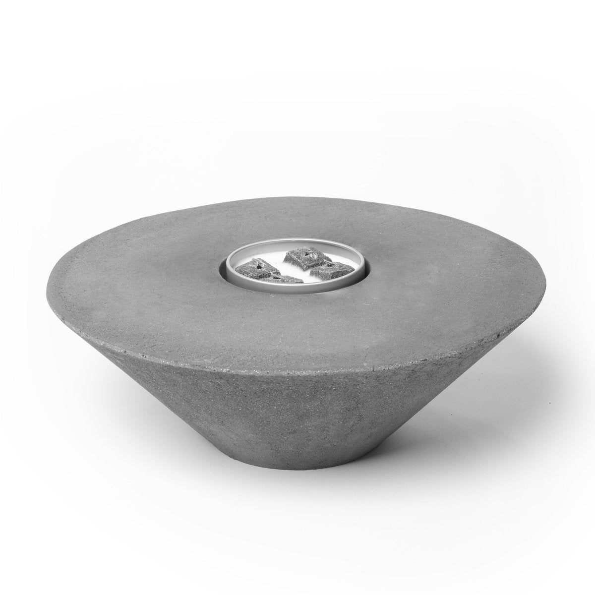 Concrete Cone Acid Wash Fire Pit 4' Outdoor City Bonfire