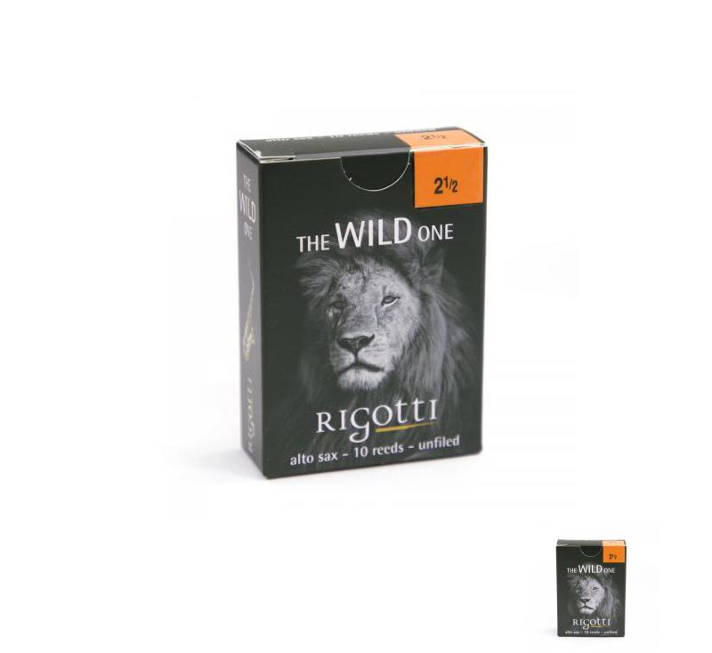 Rigotti Wild Alto Saxophone Reeds - 2.5, 10-pack -NEW