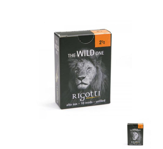 Rigotti Wild Alto Saxophone Reeds - 2.5, 10-pack -NEW