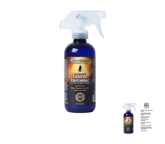 Premium Guitar Detailer Matte and Gloss Finish Cleaner Music Nomad MN152