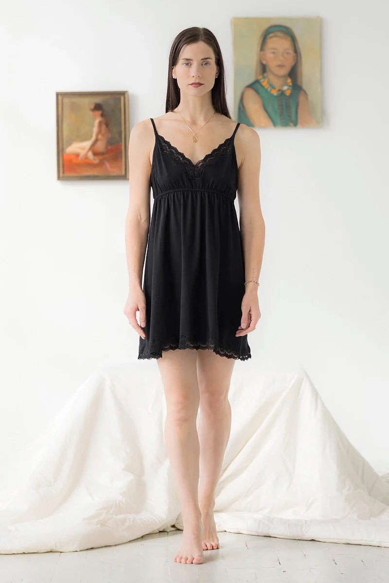 Ultra-Soft Brushed Pima Cotton Chemise Crafted from Clouds