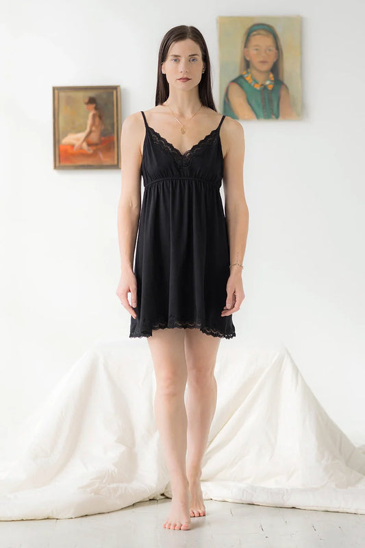 Ultra-Soft Brushed Pima Cotton Chemise Crafted from Clouds