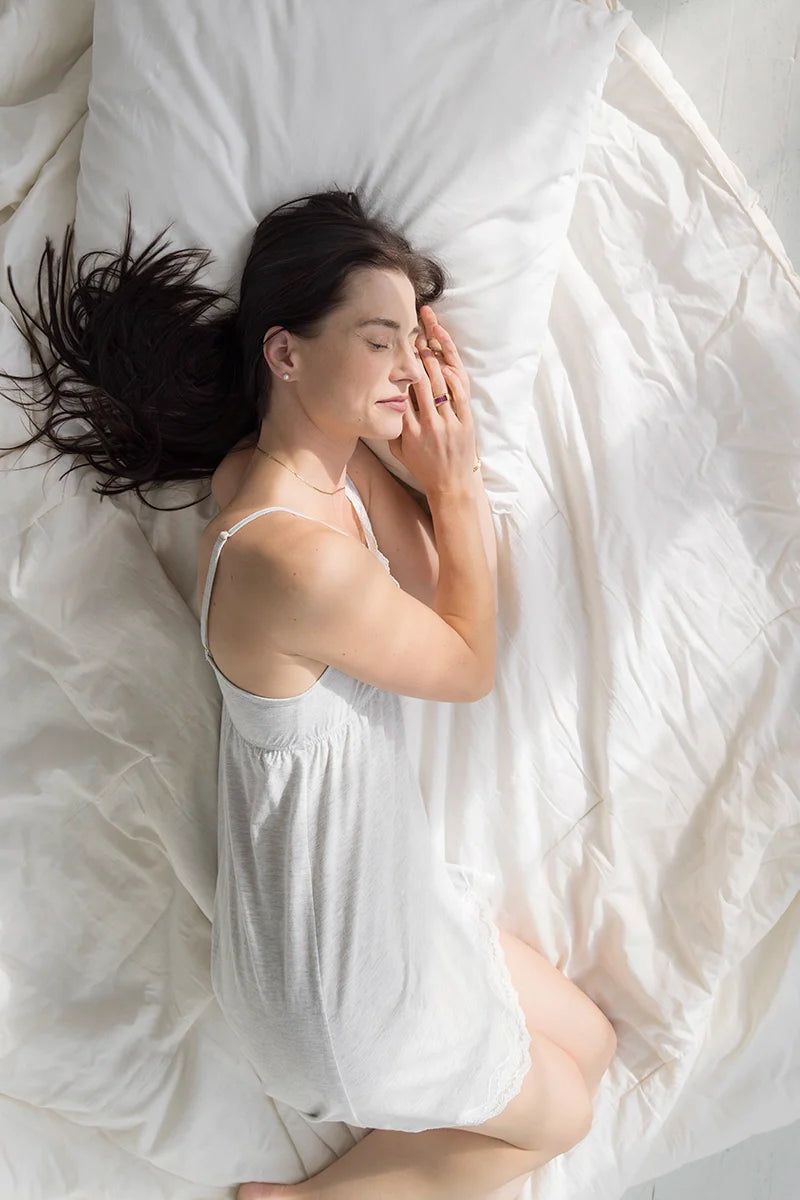 Ultra-Soft Brushed Pima Cotton Chemise Crafted from Clouds