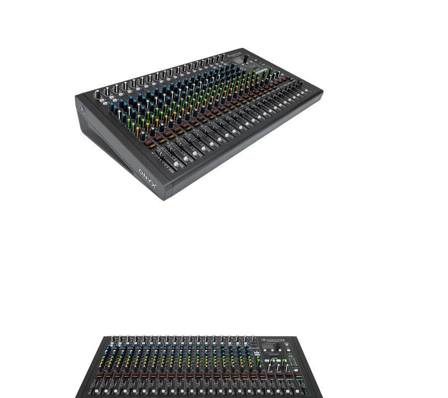 Mackie Onyx24 24-Channel Analog Mixer with Multi-Track USB Mackie