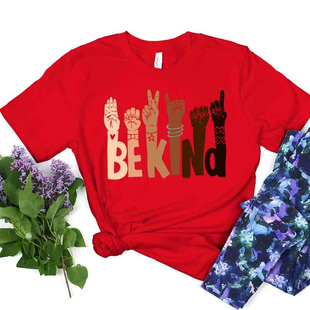 Be Kind T-Shirt – Positive Message Graphic Tee for Everyday Wear