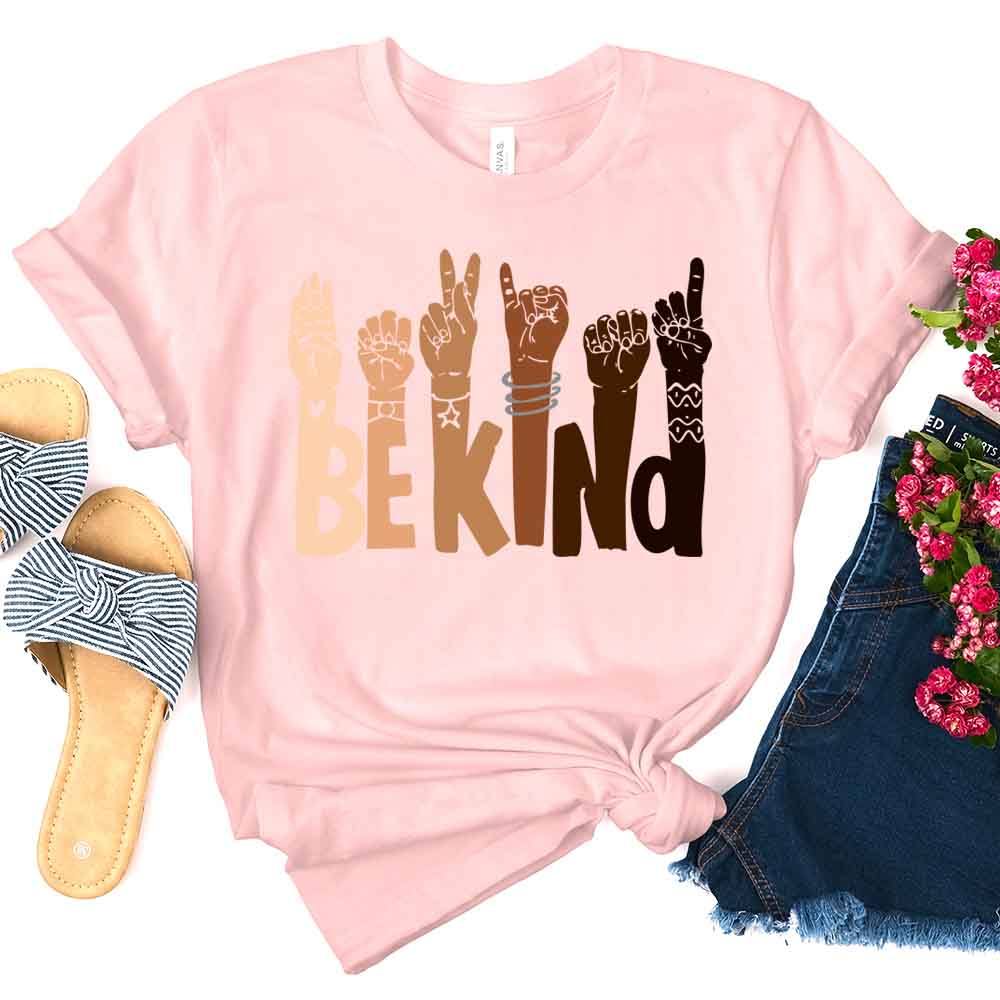 Be Kind T-Shirt – Positive Message Graphic Tee for Everyday Wear