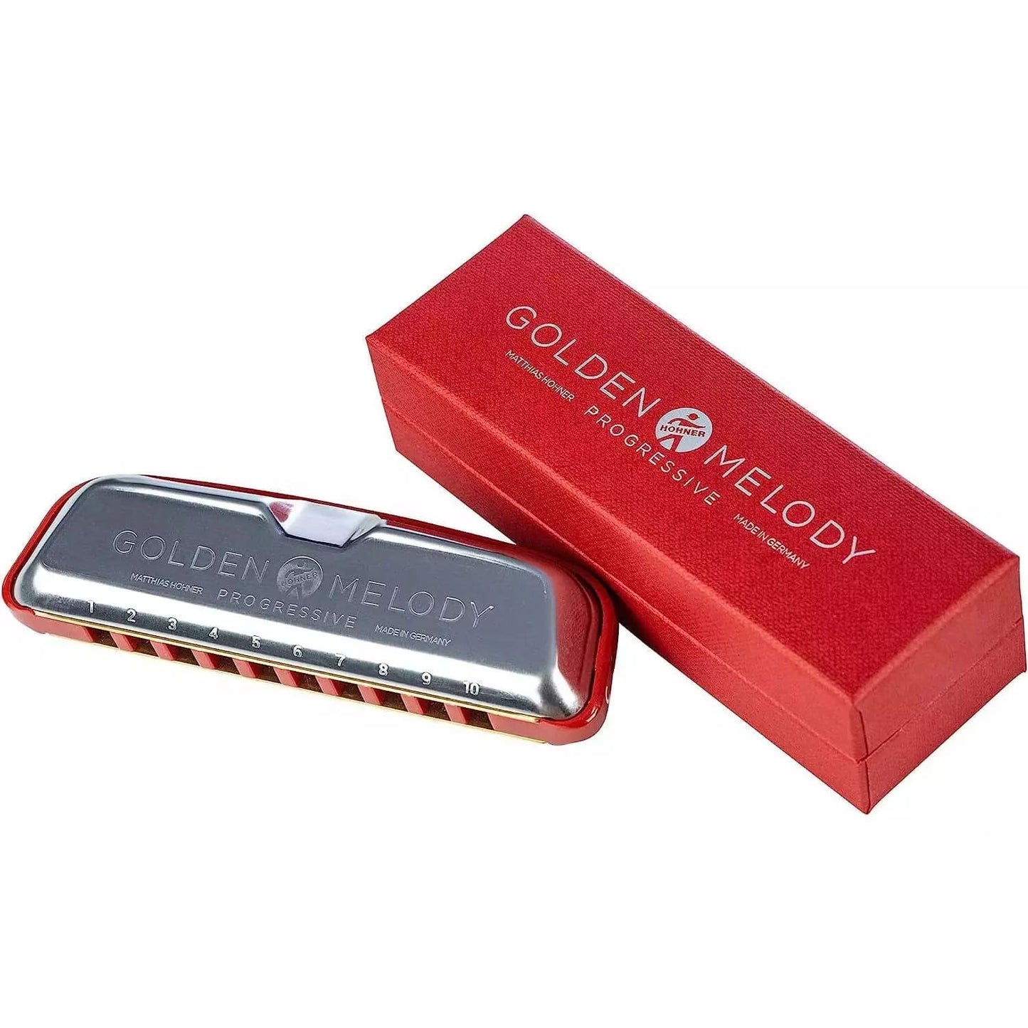 Golden Melody Key of C Diatonic Harmonica Version 2 Hohner