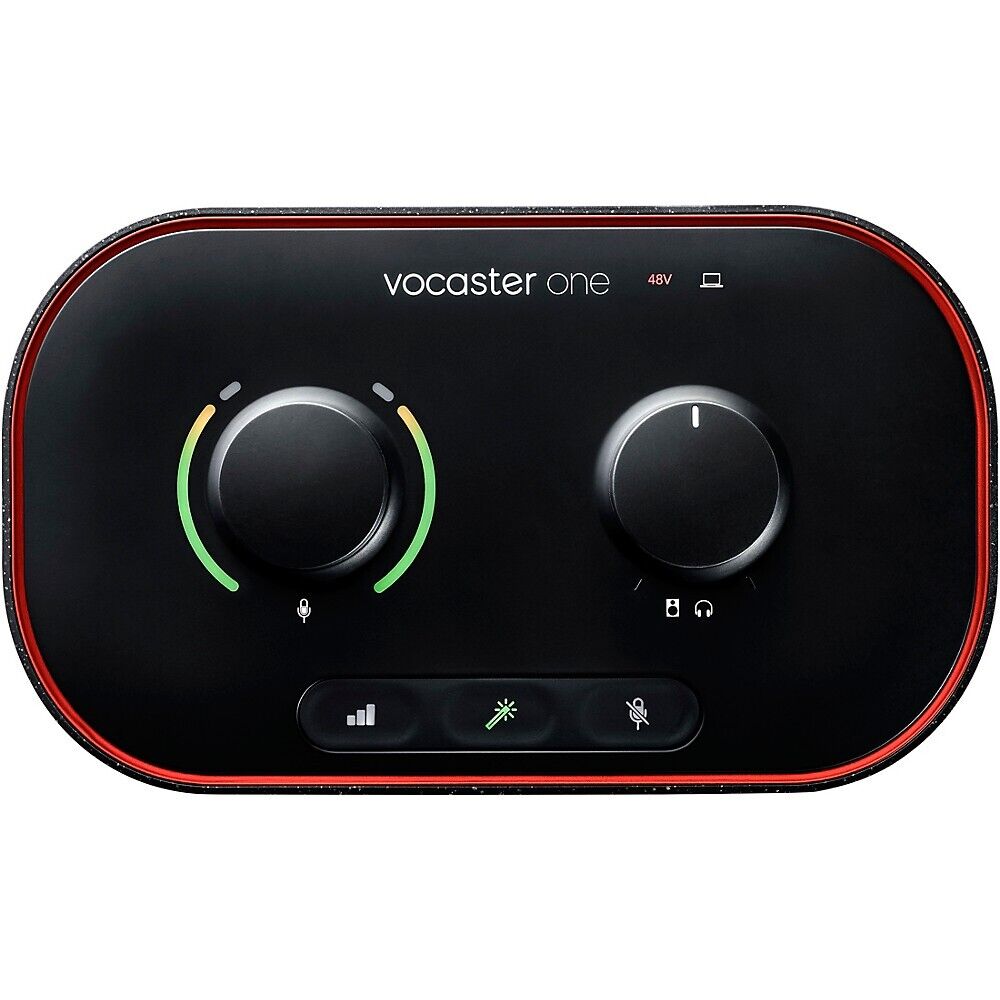 Focusrite Vocaster One USB-C Podcasting Audio Interface