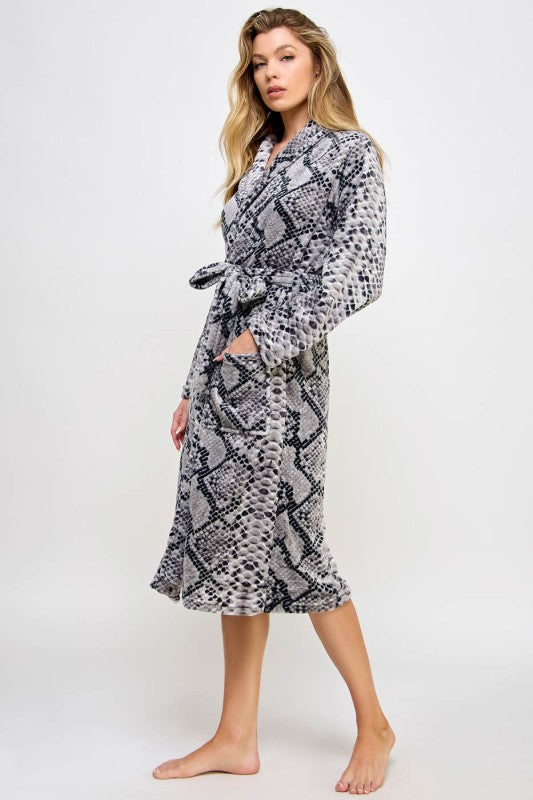 Python Print Soft Payton Robe