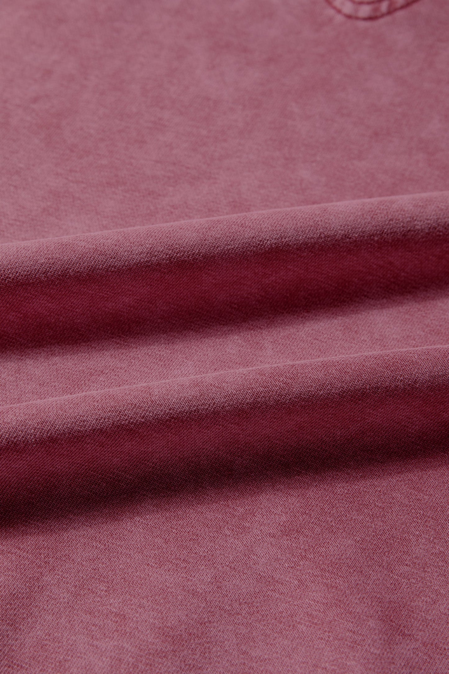 Red Dahlia Lace Patchwork Mineral Wash Baggy Sweatshirt