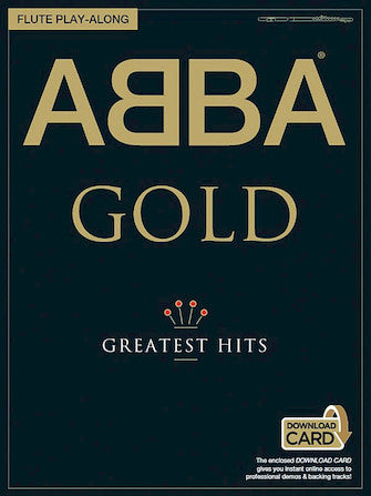 ABBA Gold Flute Play-Along Greatest Hits Music Sales America