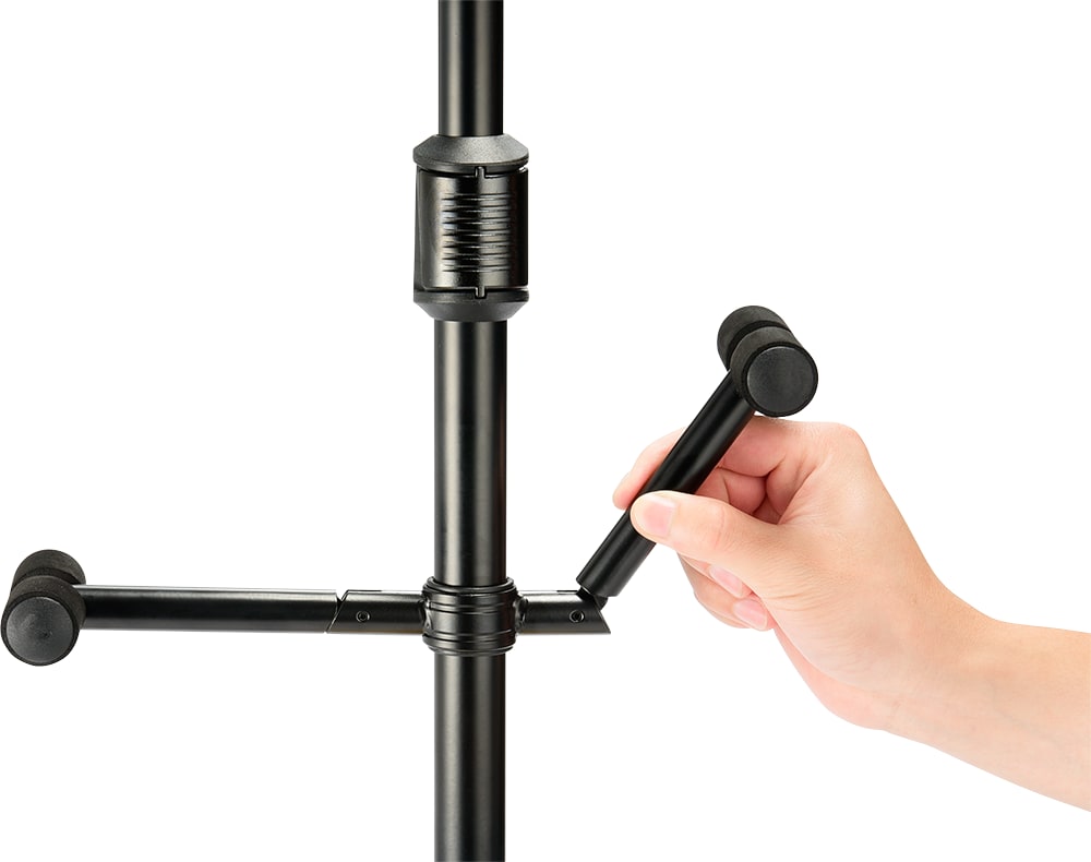 Dual Guitar Stand with Auto Grip System Foldable Yoke Hercules Stands GS422B PLUS