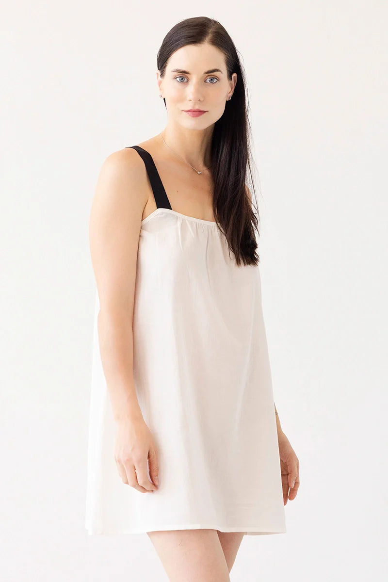 Daisy Cotton Strap Babydoll Dress
