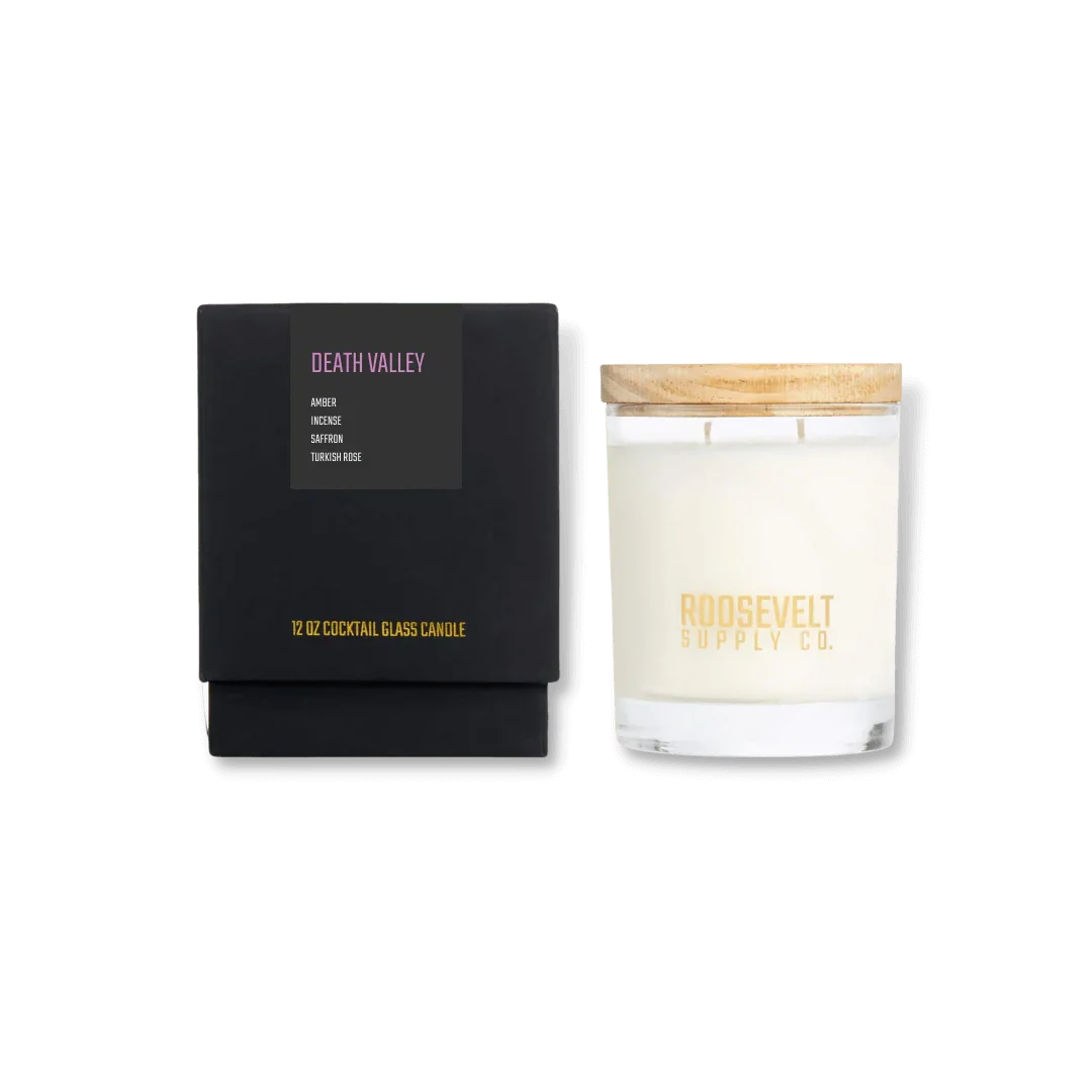 Death Valley Scented Candle Hand Poured The Roosevelts Candle Co.