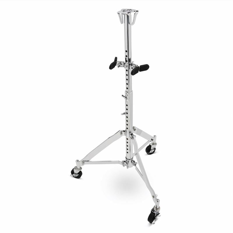 Latin Percussion Double Conga Stand Slide Mount -new