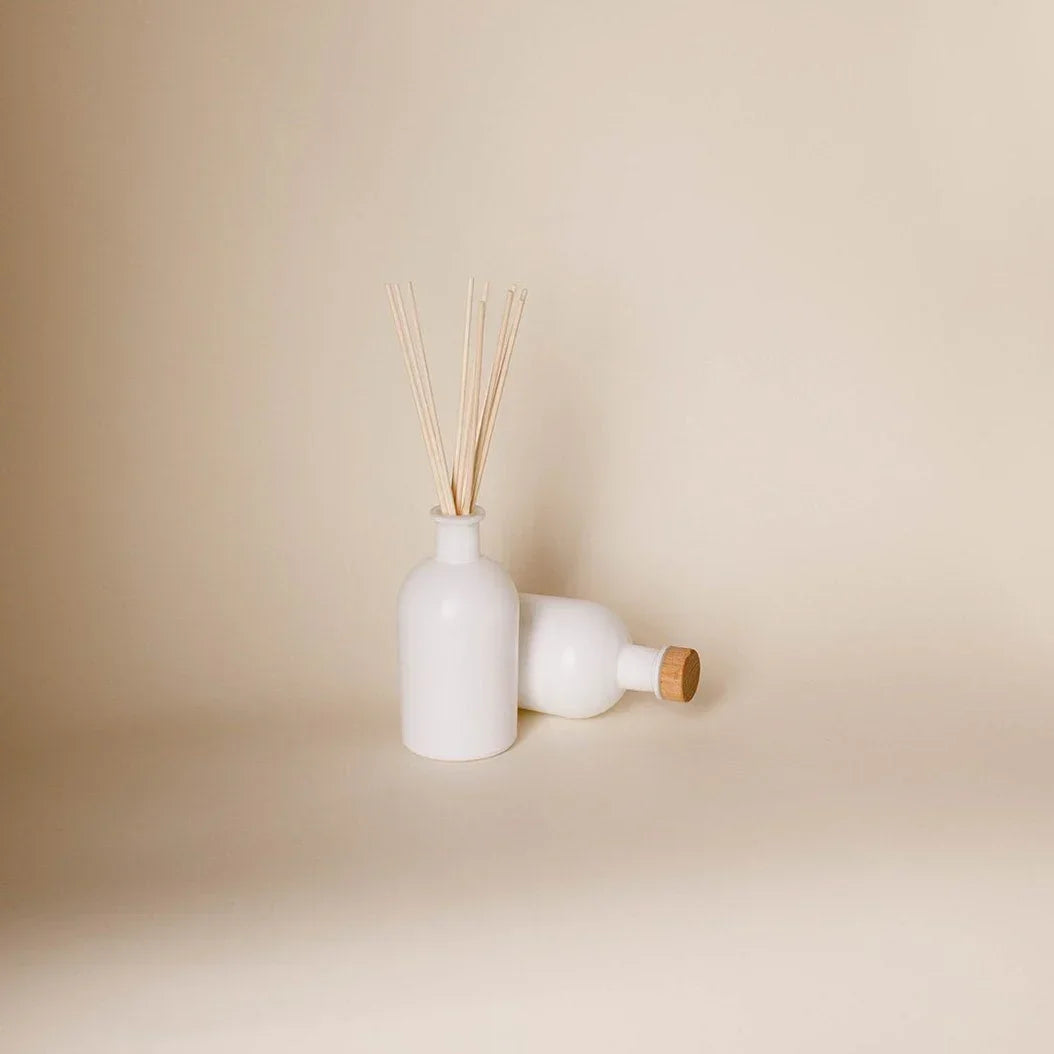 Denali Reed Diffuser Bold Teak and Cedarwood Reed Diffuser The Roosevelts Candle Co.