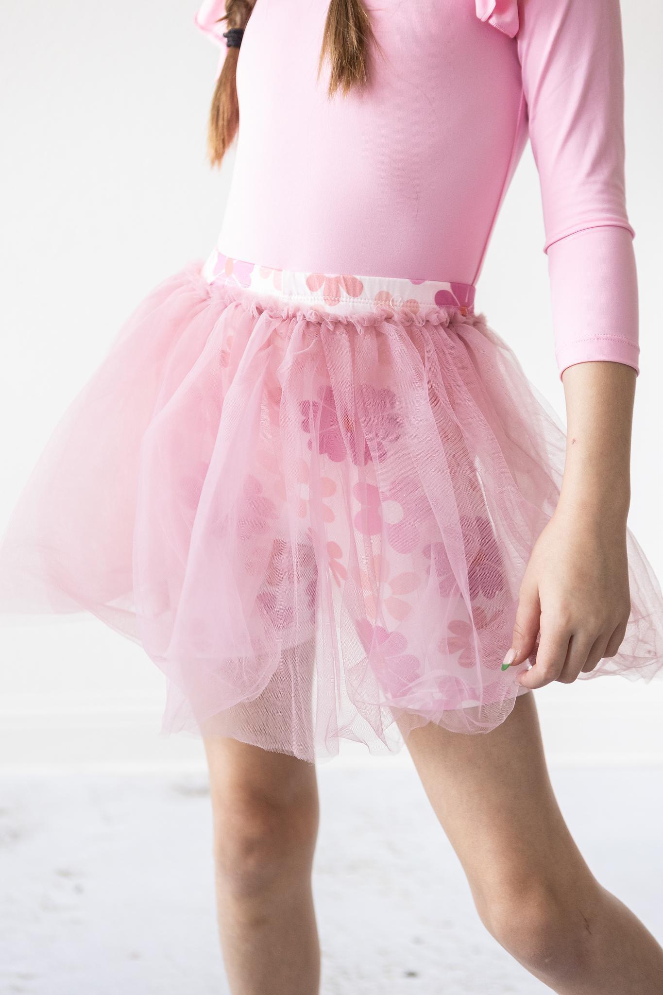 Free Falling High Waisted Tutu Shorts