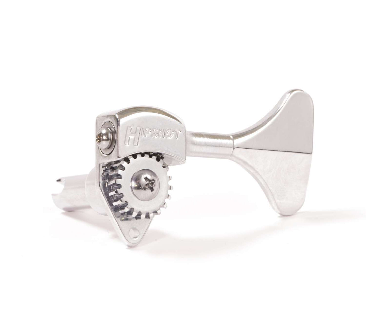 Ultralite 3/8' Bass Tuning Machine Shiny Chrome Y Key Hipshot Licensed