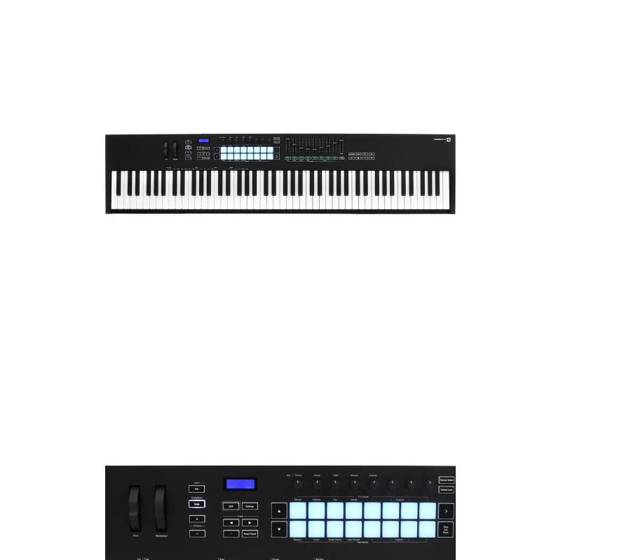 Novation Launchkey 88 MK3 88-key Fully Integrated Midi Keyboard Controller