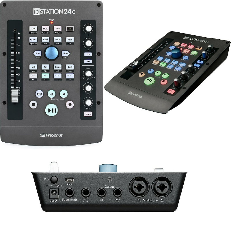 PreSonus USB-C 24-bit 192 kHz Audio Interface and Production Controller