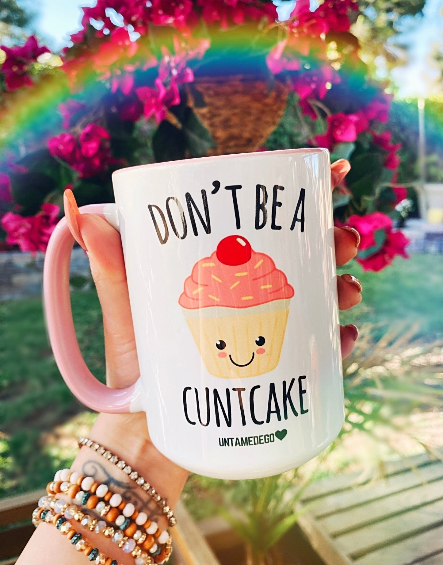 Don't Be A Cunt Cake Mug Deluxe Size Ceramic 15oz UntamedEgo LLC