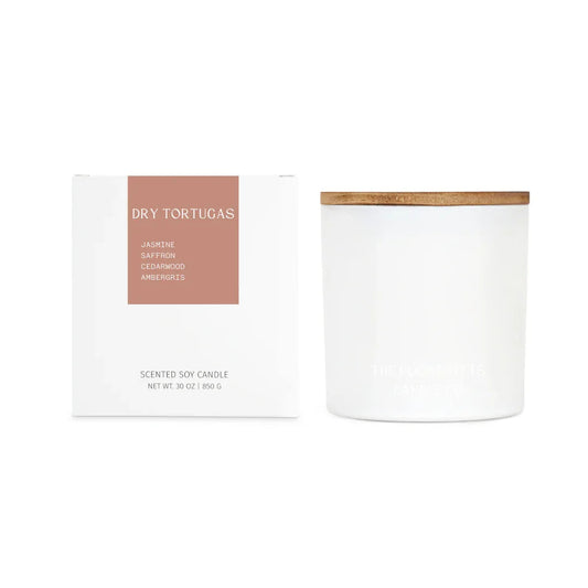 Dry Tortugas Scented 3 Wick Candle The Roosevelts Candle Co.
