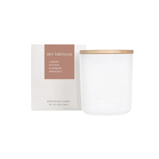 Dry Tortugas Scented Candle Hand Poured The Roosevelts Candle Co.