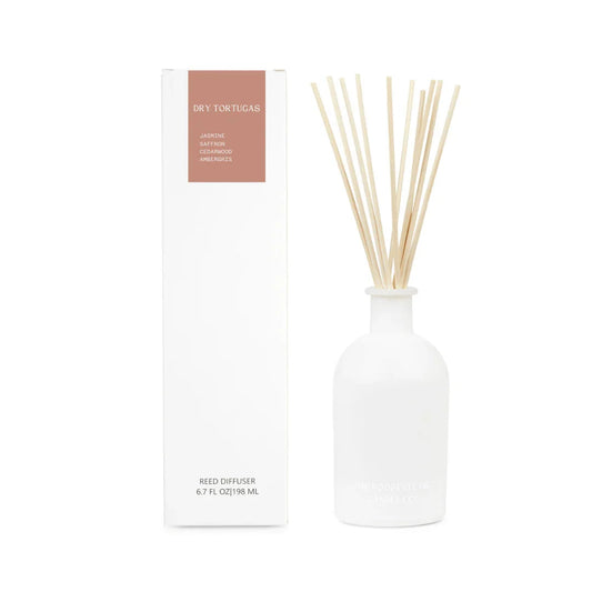 Dry Tortugas Reed Diffuser Ocean-Inspired Scented Reed Diffuser The Roosevelts Candle Co.