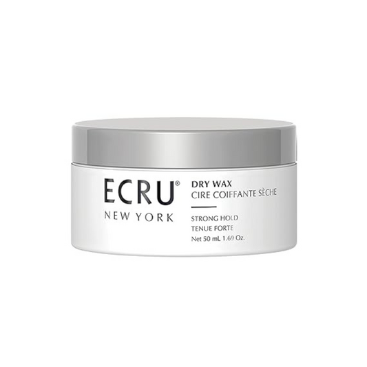 Professional Dry Wax Strong Hold Hair Pomade 1.69oz Ecru New York