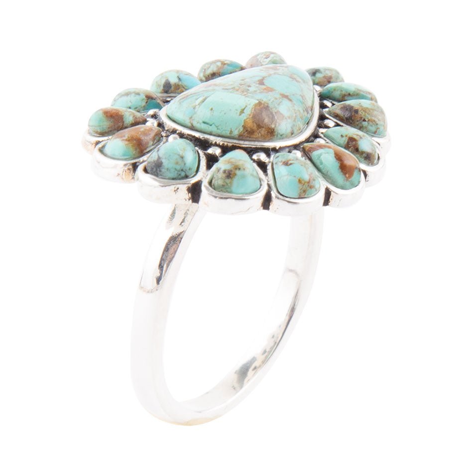 Durango Turquoise Multi-Stone Sterling Silver Ring
