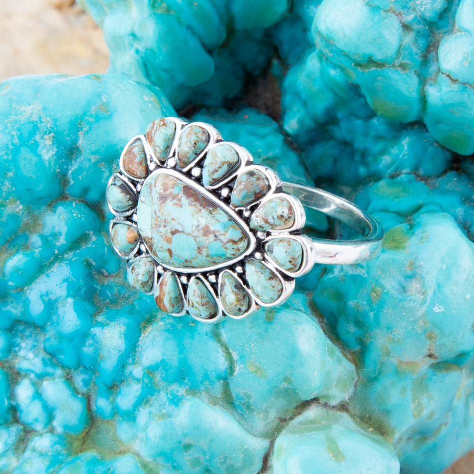 Durango Turquoise Multi-Stone Sterling Silver Ring