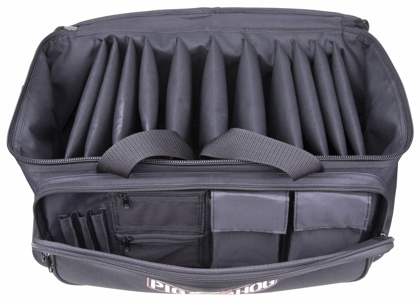 Pig Hog Cable Organizer Bag 12-Slot Instrument Microphone Speaker PHCOB