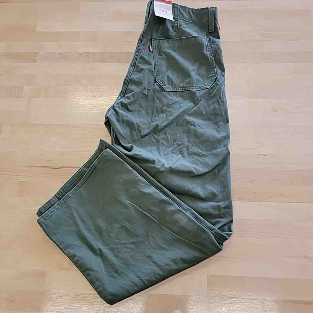 Levi Size 30 Green Surplus Straight Jeans  Pants