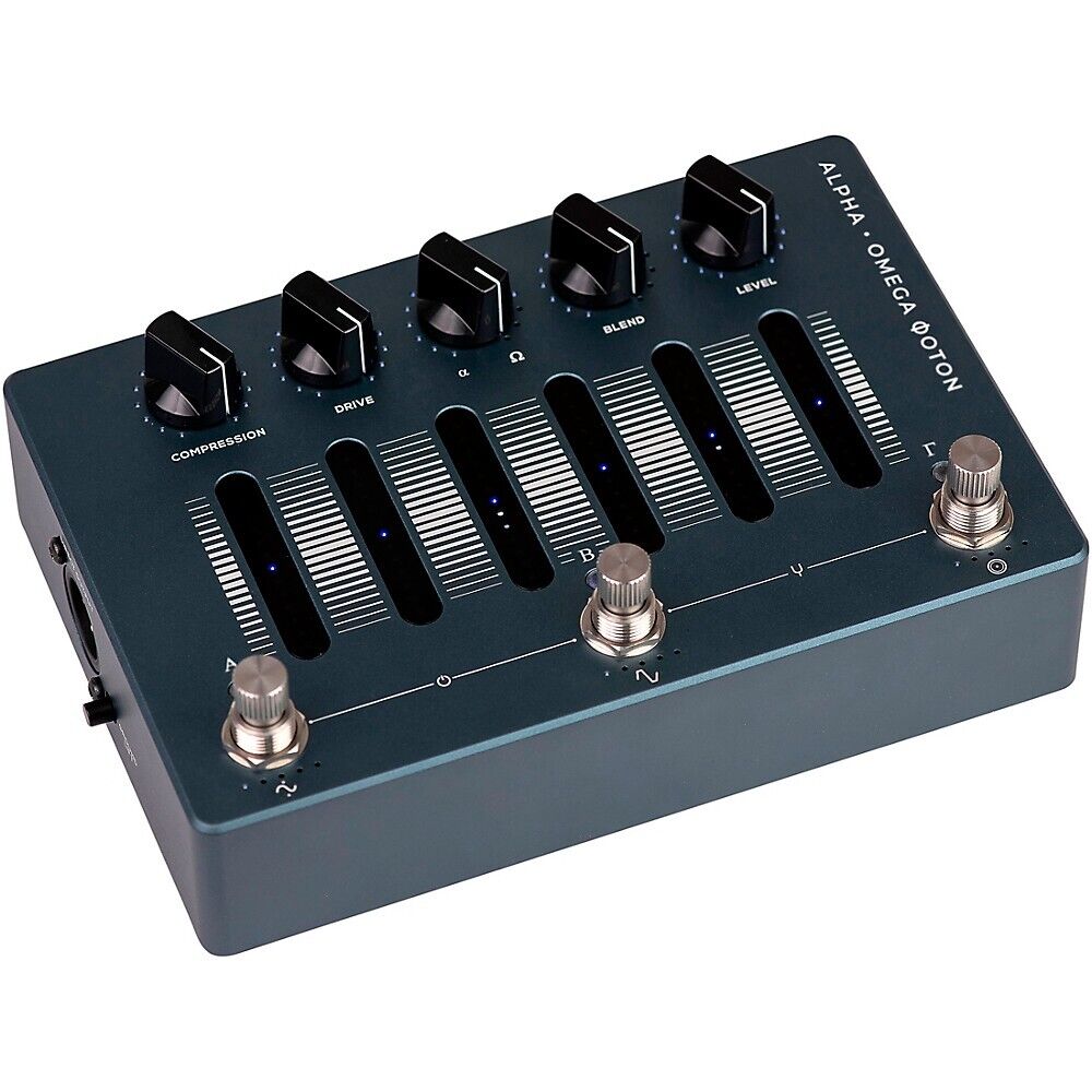 Darkglass Alpha-Omega Photon Blue Bass Effects Pedal