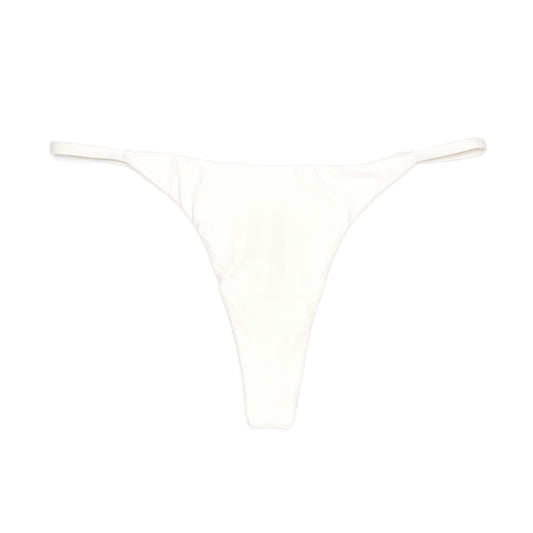 Ecru Minimal Coverage Thong Bikini Bottom Midori Bikinis