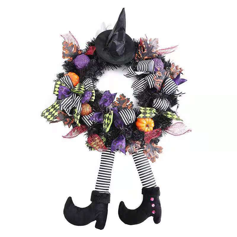 Halloween Door Hanging Wreath Supplies Door Wreath