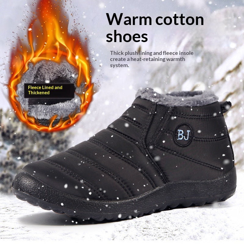 Women’s Warm Padded Lightweight Cotton Boots Non-Slip Outdoor Ankle Boots