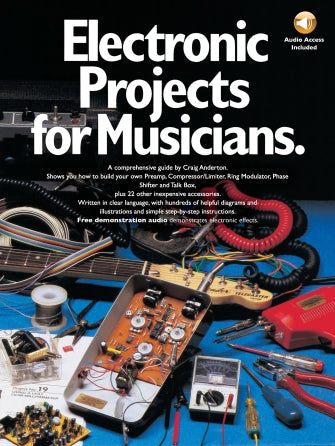 Electronic Projects for Musicians Softcover Audio Online Guide Music Sales America
