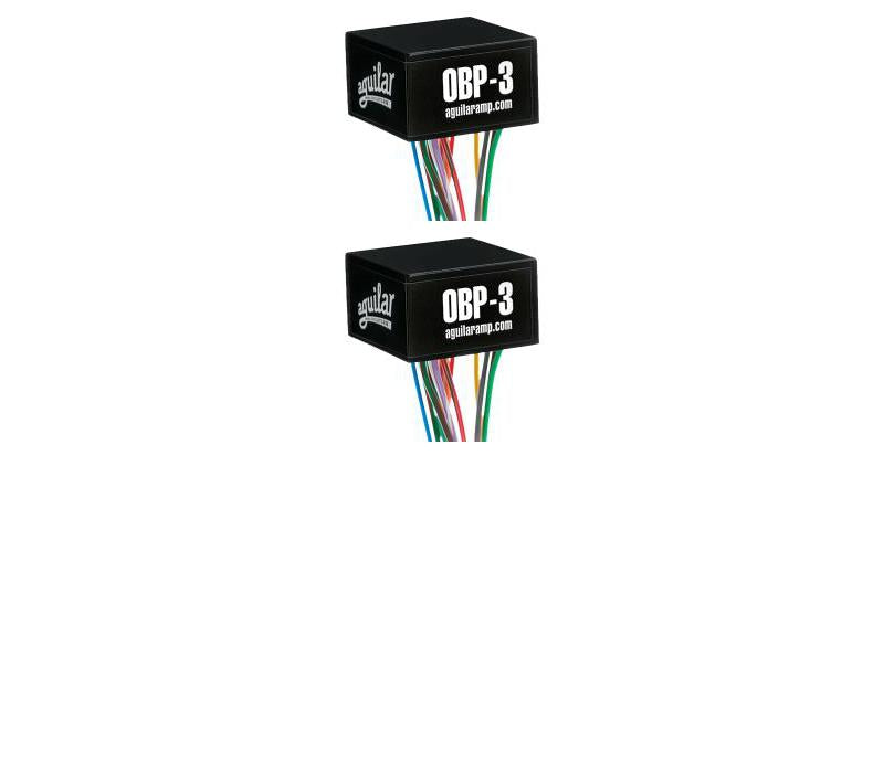 3-Band Stacked Boost/Cut Bass Preamp Aguilar OBP-3SK