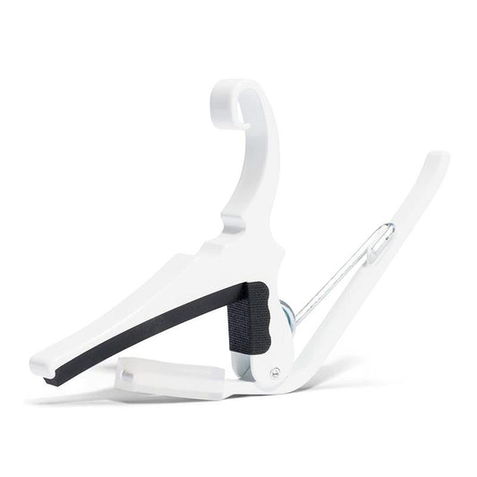 Kyser 6 String Quick-Change Capo -White NEW