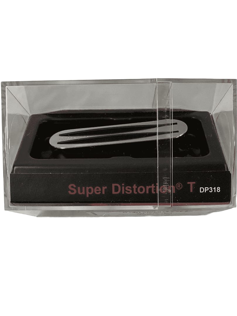 Super Distortion T Tele Bridge Pickup chrome DiMarzio DP318