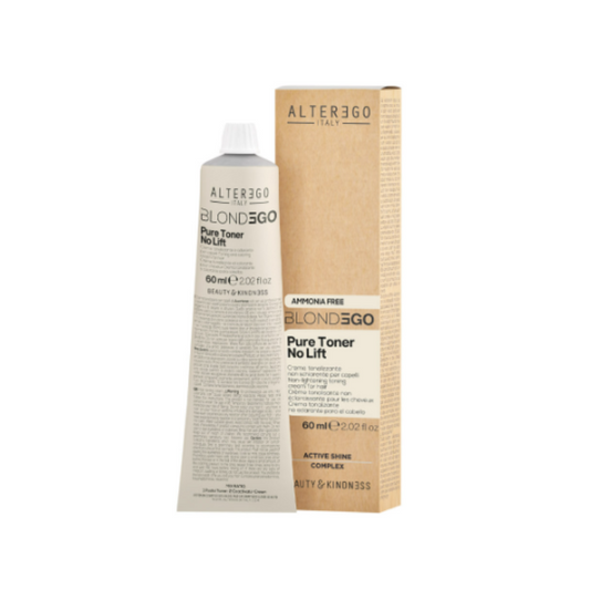 No Lift Gold Iris Tonal Cream BlondEgo Hair Color Alter Ego Italy 2.03oz