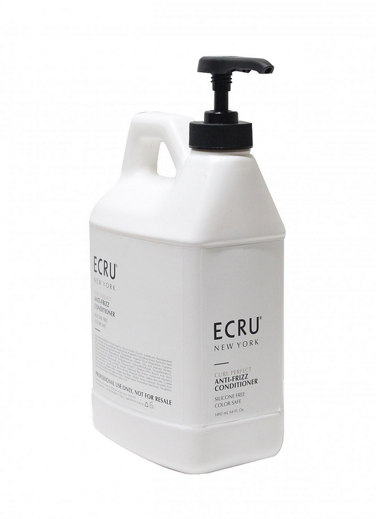 Anti-Frizz Hydrating Curly Hair Conditioner 64oz Ecru New York