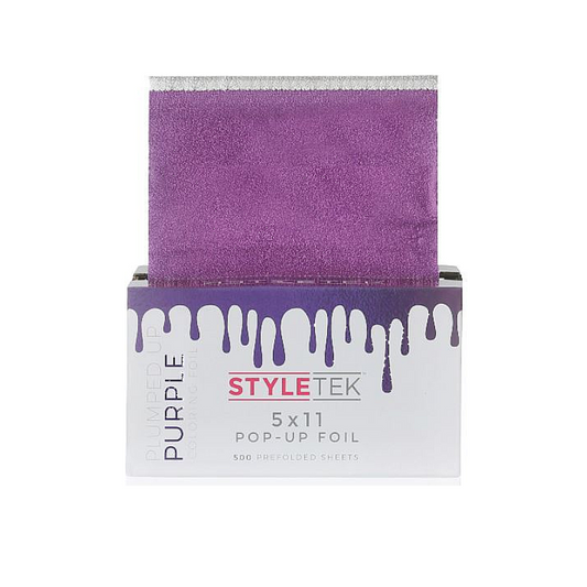 Plumped Up Purple Embossed Pop-Up Foil 5x11 500ct Styletek