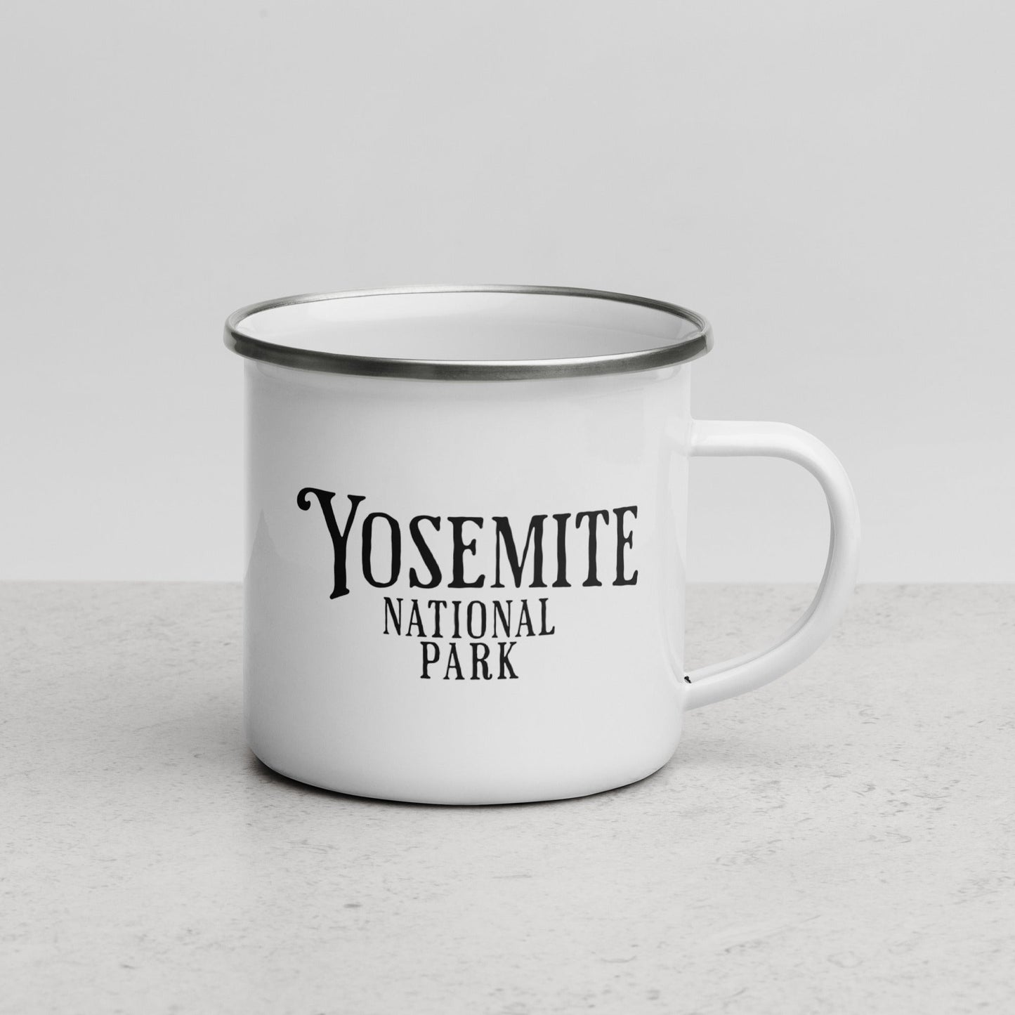 Yosemite Valley Bear Durable Camp Mug National Park Cup