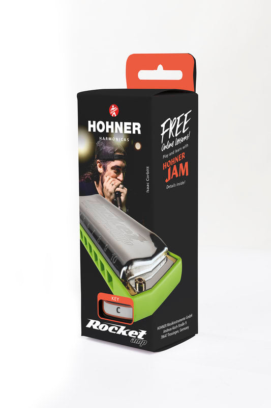 Hohner Rocket Amp Bb Major Harmonica