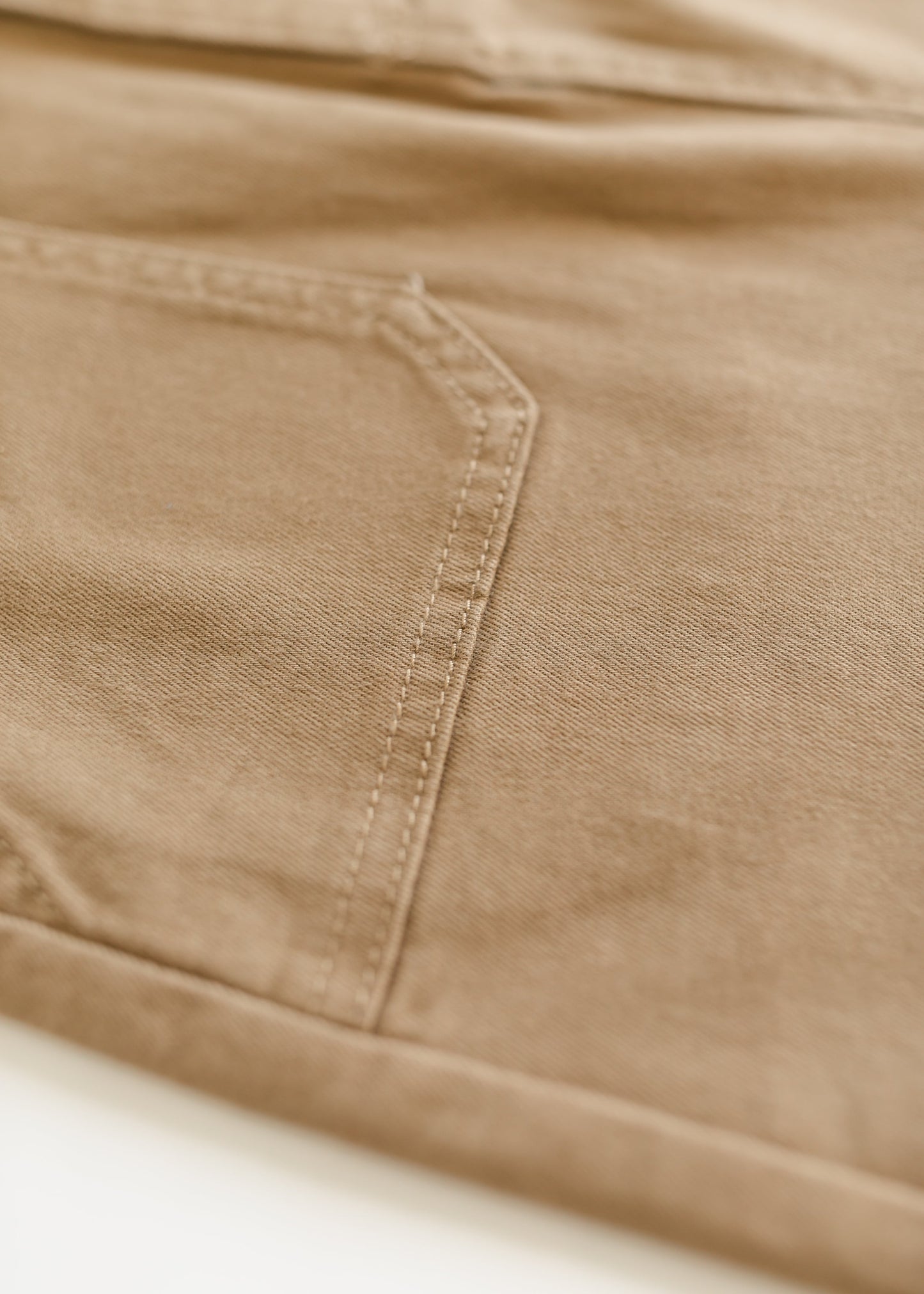 Cotton Twill Stretch Midi Skirt Erica