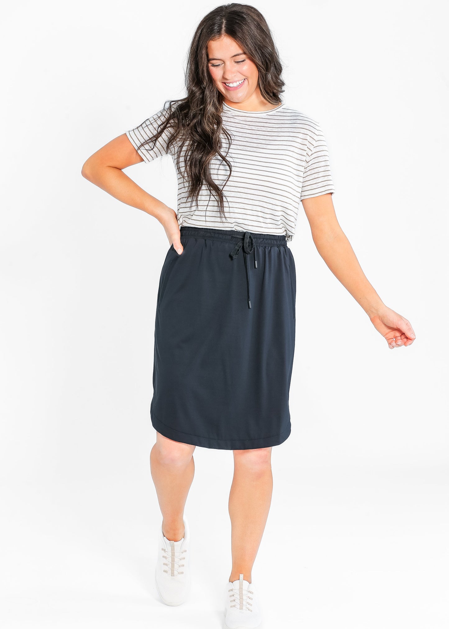 Essential Linen Short Sleeve Tee Lightweight Short Sleeve Tee Inherit Co.