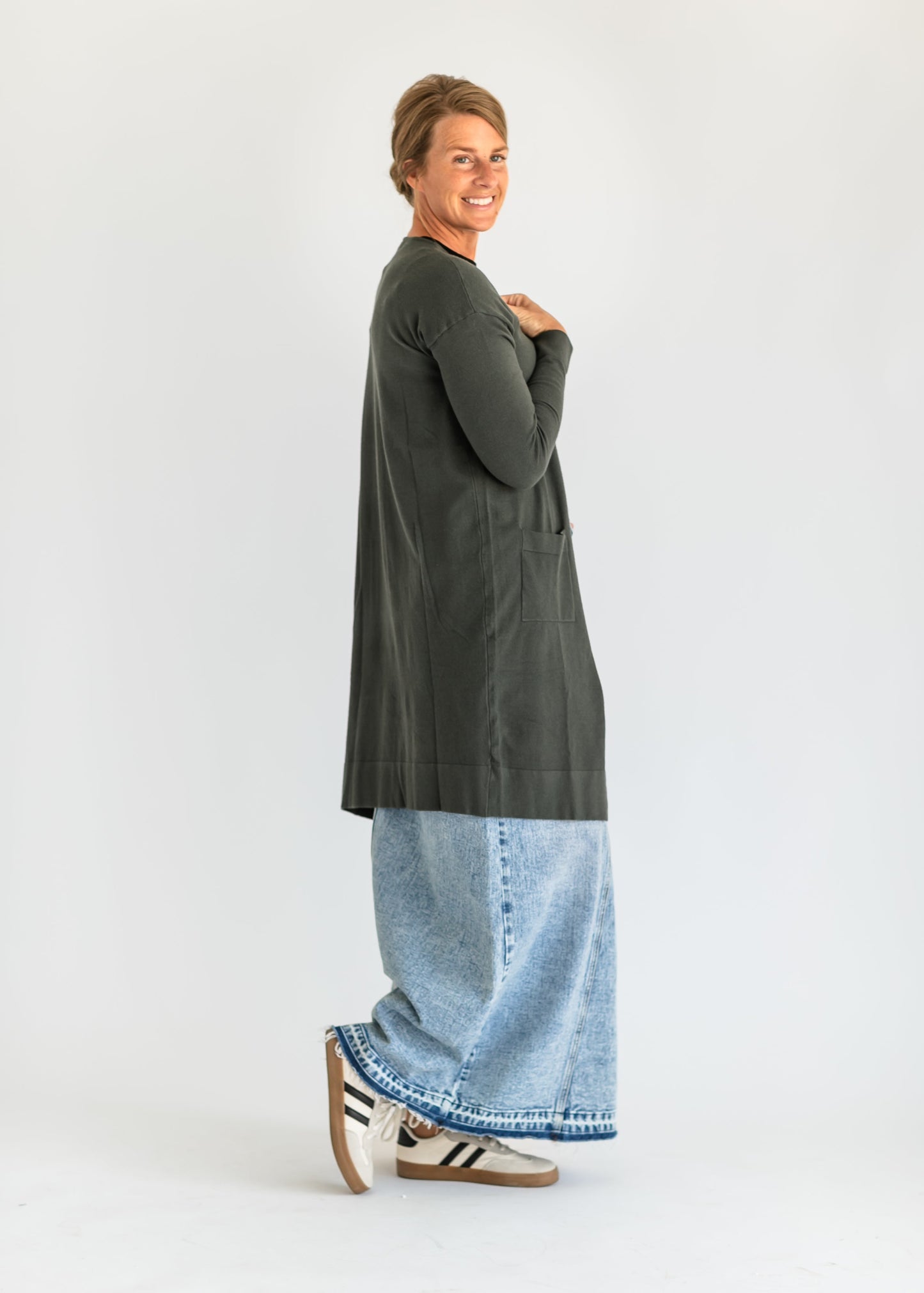 Soft Long Cardigan Essential Inherit Co.